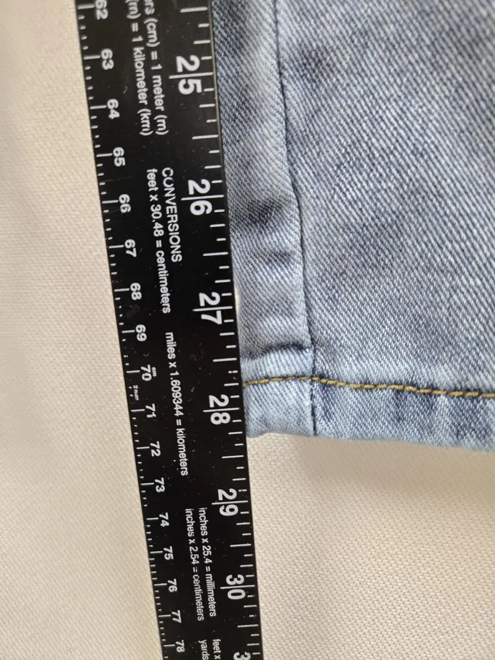 SHEIN Jeans Youth 16 Blue Cargo Elastic Waist Drawstring Pockets Denim